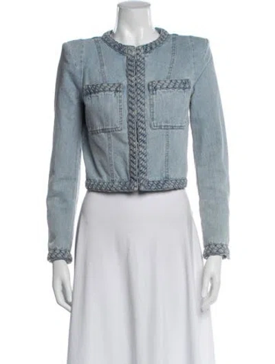 Pre-owned Veronica Beard Denim Jacket In Blue