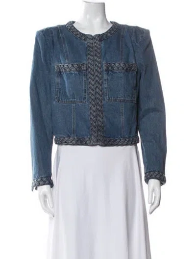 Pre-owned Veronica Beard Denim Jacket In Blue