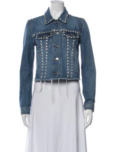 Pre-owned Veronica Beard Denim Jacket In Blue