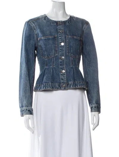 Pre-owned Veronica Beard Denim Jacket In Blue