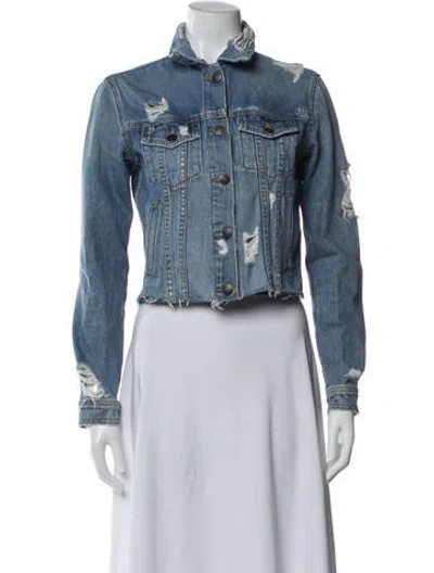 Pre-owned Veronica Beard Denim Jacket In Blue