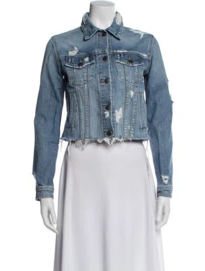 Pre-owned Veronica Beard Denim Jacket In Blue