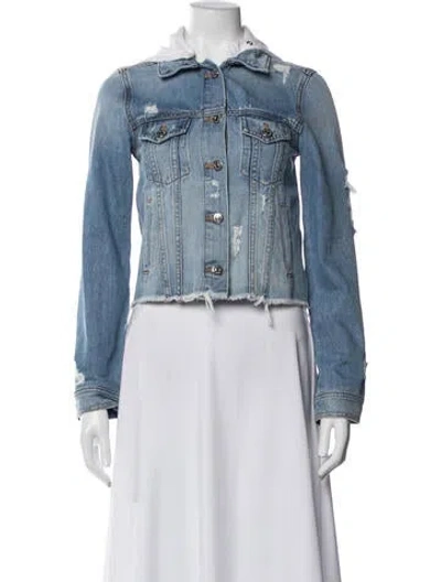 Pre-owned Veronica Beard Denim Jacket In Blue