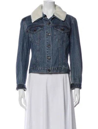 Pre-owned Veronica Beard Denim Jacket In Blue