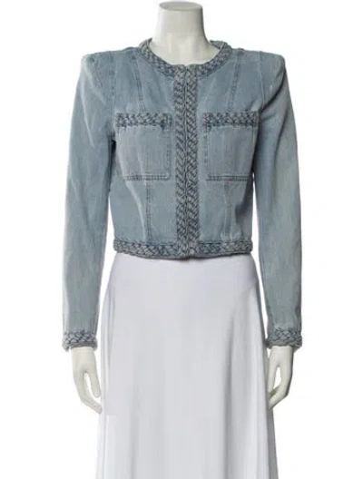 Pre-owned Veronica Beard Denim Jacket In Blue
