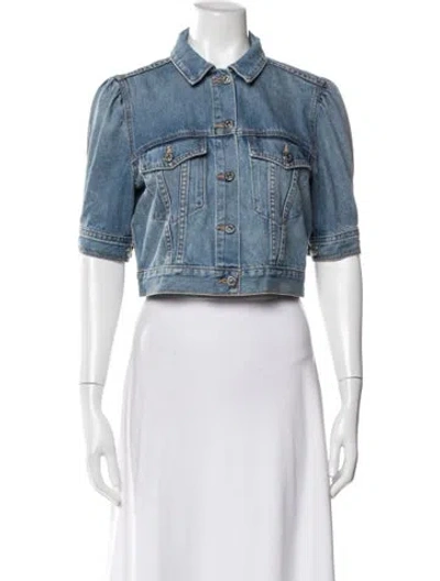 Pre-owned Veronica Beard Denim Jacket In Blue