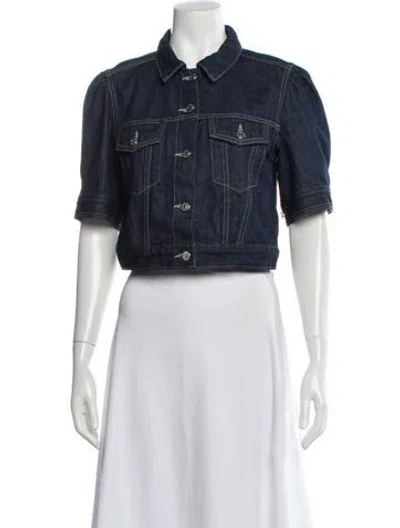Pre-owned Veronica Beard Denim Jacket In Blue