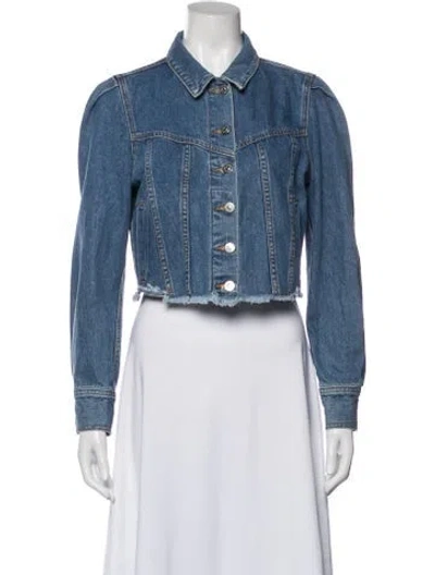 Pre-owned Veronica Beard Denim Jacket In Blue