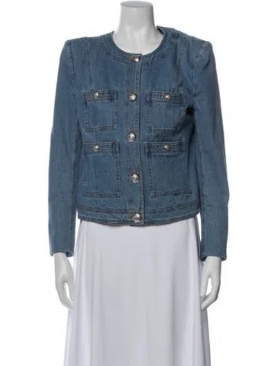 Pre-owned Veronica Beard Denim Jacket In Blue