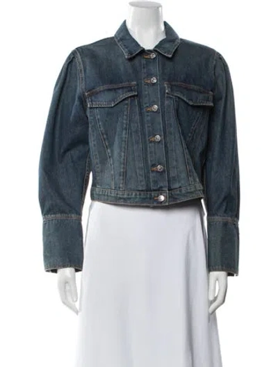 Pre-owned Veronica Beard Denim Jacket In Blue