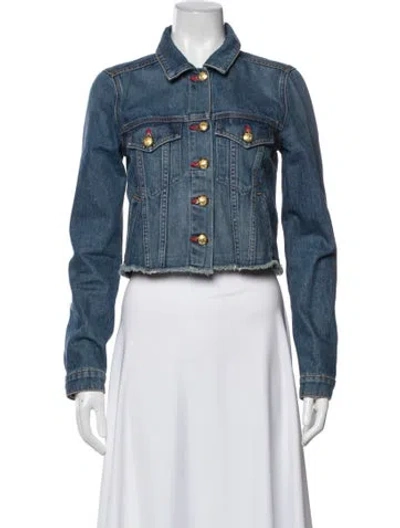 Pre-owned Veronica Beard Denim Jacket In Blue
