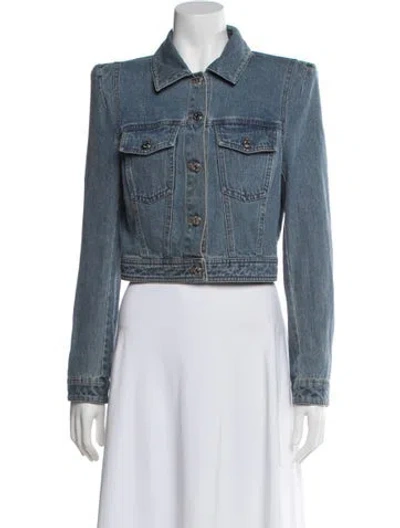 Pre-owned Veronica Beard Denim Jacket In Blue