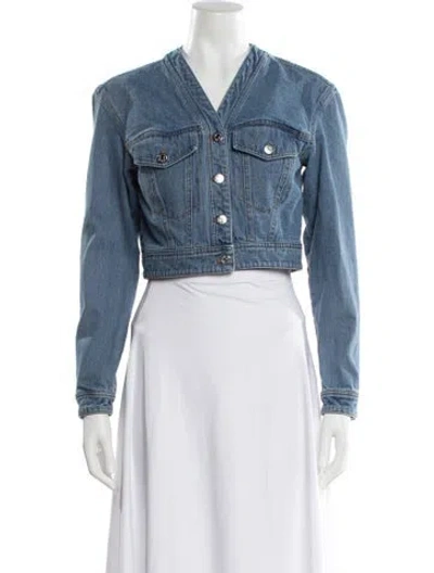 Pre-owned Veronica Beard Denim Jacket In Blue