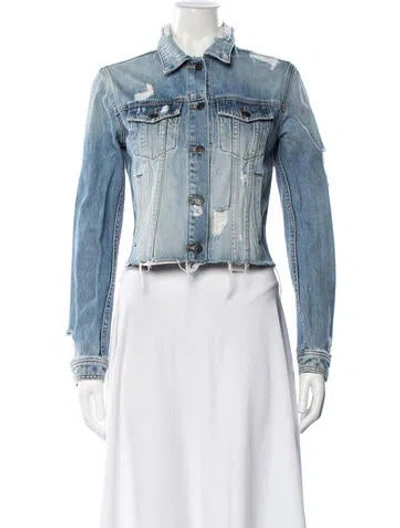 Pre-owned Veronica Beard Denim Jacket In Blue
