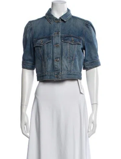 Pre-owned Veronica Beard Denim Jacket In Blue