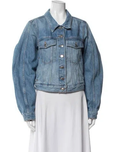 Pre-owned Veronica Beard Denim Jacket In Blue