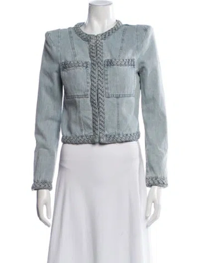 Pre-owned Veronica Beard Denim Jacket In Blue