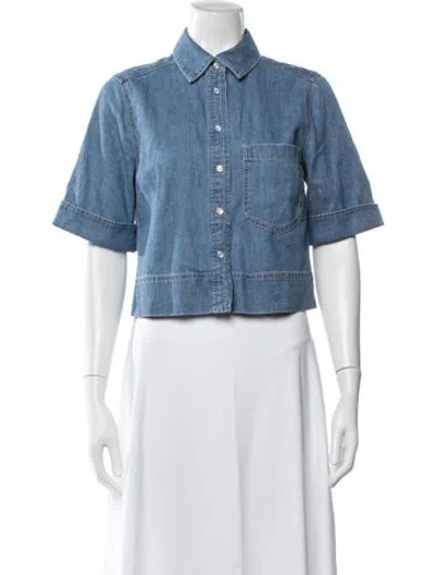 Pre-owned Veronica Beard Denim Jacket In Blue
