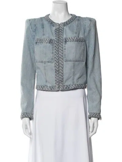 Pre-owned Veronica Beard Denim Jacket In Blue