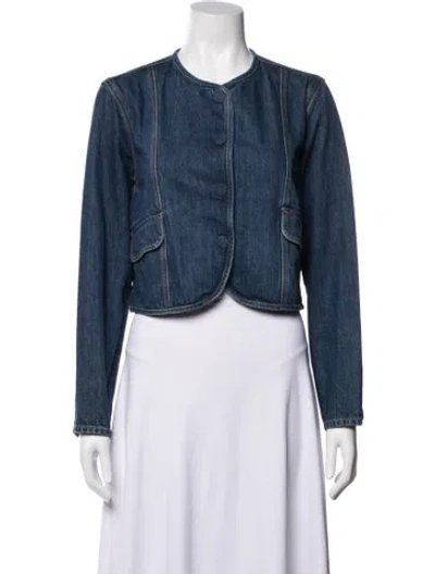 Pre-owned Veronica Beard Denim Jacket In Blue