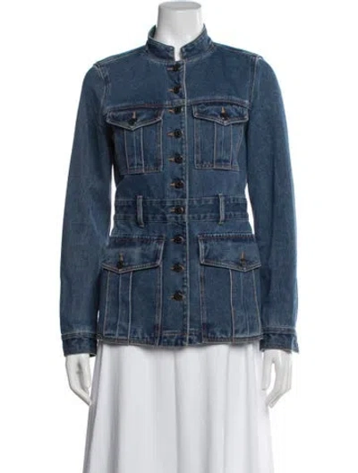 Pre-owned Veronica Beard Denim Jacket In Blue