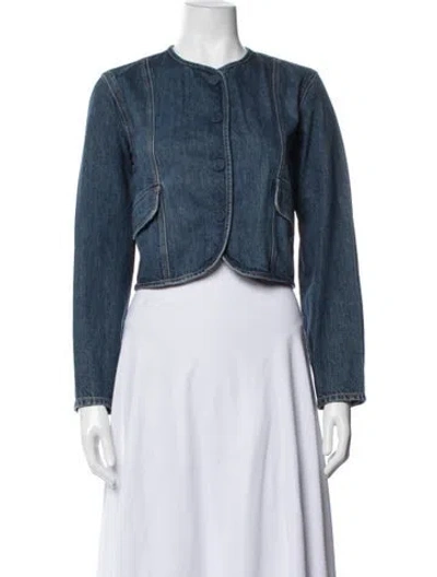 Pre-owned Veronica Beard Denim Jacket In Blue
