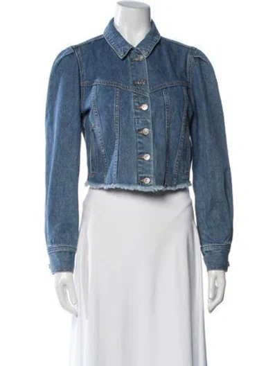 Pre-owned Veronica Beard Denim Jacket In Blue