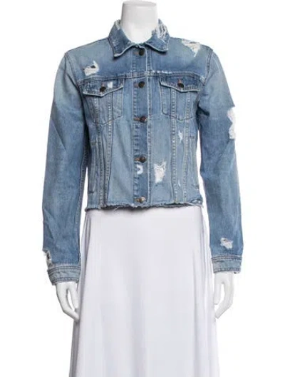 Pre-owned Veronica Beard Denim Jacket In Blue