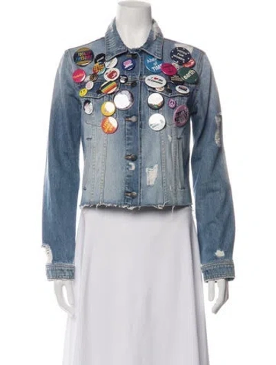 Pre-owned Veronica Beard Denim Jacket In Blue