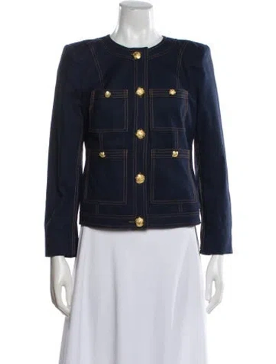 Pre-owned Veronica Beard Denim Jacket In Blue