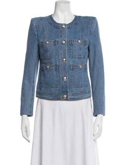 Pre-owned Veronica Beard Denim Jacket In Blue
