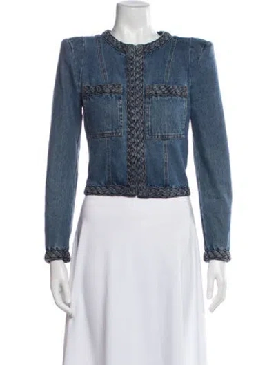 Pre-owned Veronica Beard Denim Jacket In Blue