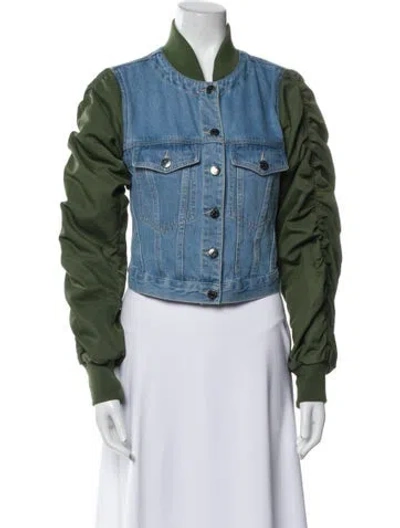 Pre-owned Veronica Beard Denim Jacket In Multi