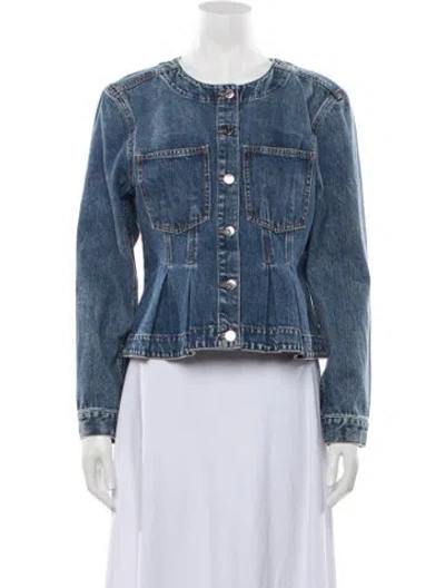 Pre-owned Veronica Beard Denim Jacket W/ Tags In Blue