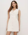 Veronica Beard Devlin Cotton-blend Twill Minidress In Red