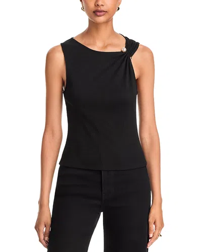 Veronica Beard Deylin Asymmetric Top In Purple