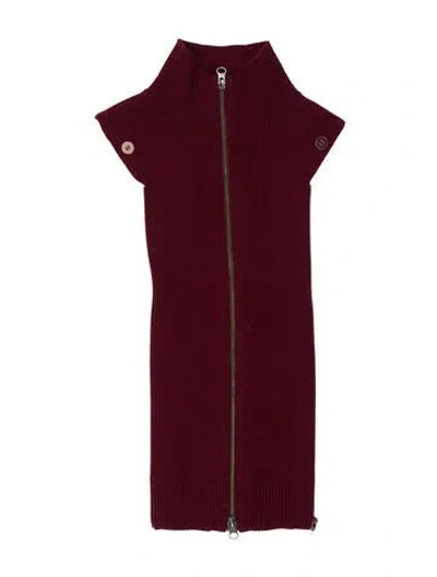 Pre-owned Veronica Beard Dickey In Burgundy