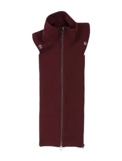 Pre-owned Veronica Beard Dickey In Burgundy