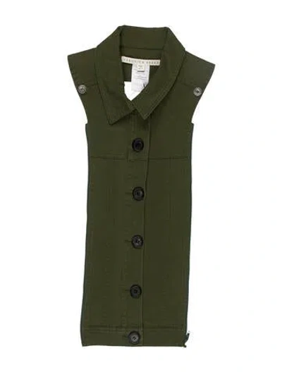 Pre-owned Veronica Beard Dickey In Green