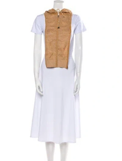 Pre-owned Veronica Beard Dickey In Neutral