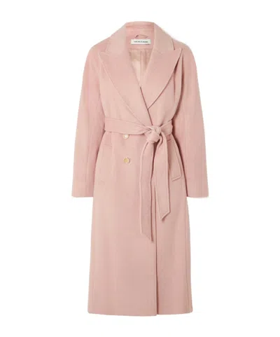 Veronica Beard Double-breasted Coat In Pink