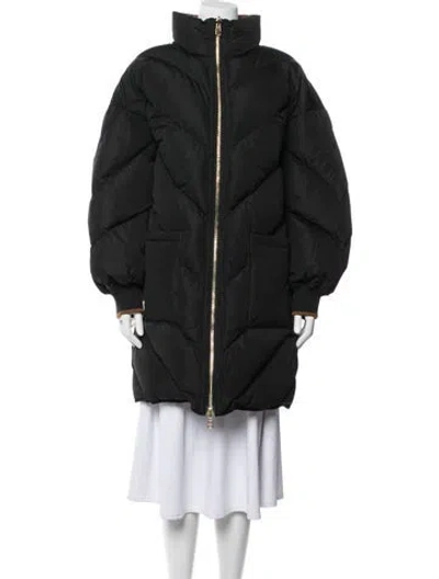 Pre-owned Veronica Beard Down Coat In Black