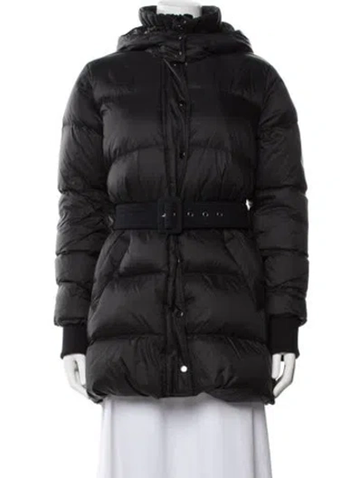 Pre-owned Veronica Beard Down Coat In Black