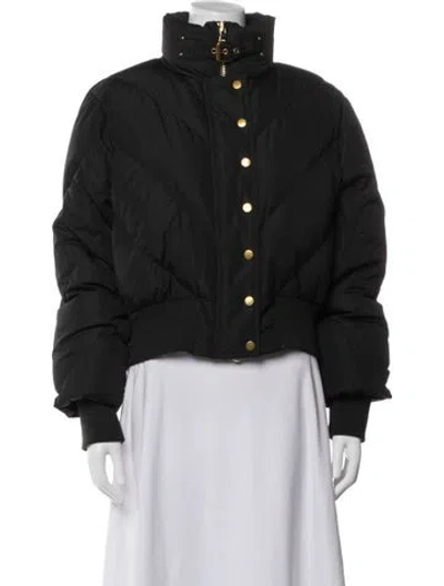 Pre-owned Veronica Beard Down Jacket In Black