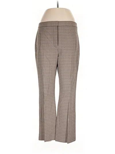Pre-owned Veronica Beard Dress Pants In Brown
