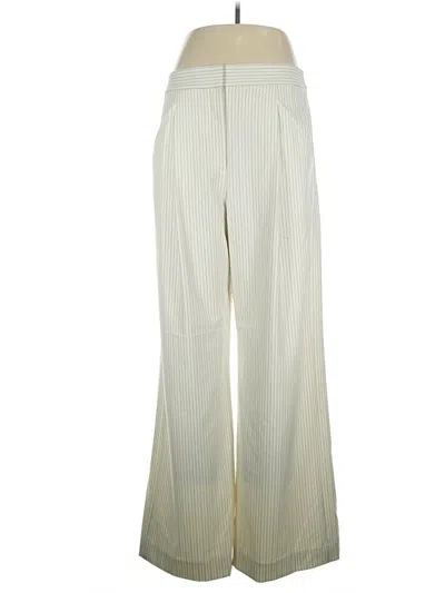 Pre-owned Veronica Beard Dress Pants In Ivory