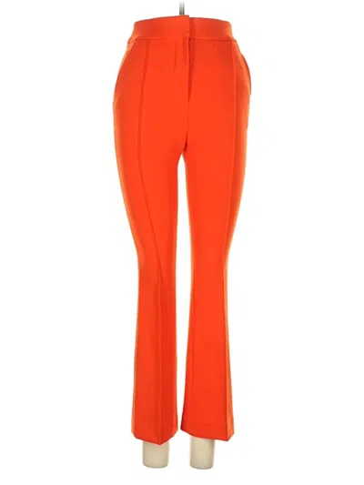 Pre-owned Veronica Beard Dress Pants In Orange