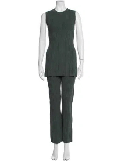Pre-owned Veronica Beard Dress Set In Green