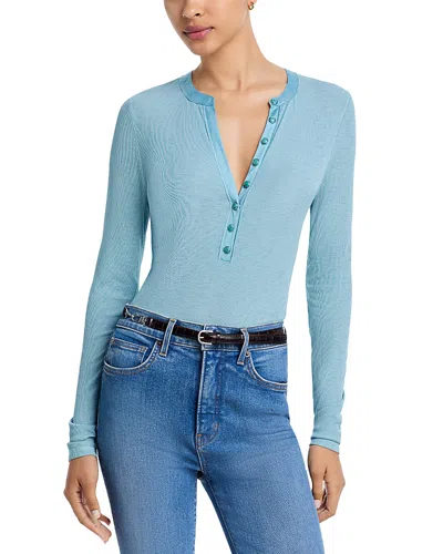 Veronica Beard Drexler Top In Blue