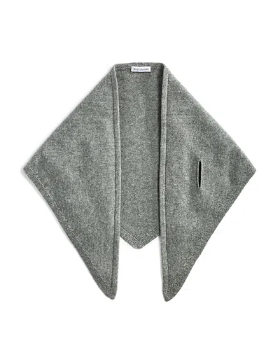 Veronica Beard Drezel Merino Wool & Cashmere Triangle Scarf In Green